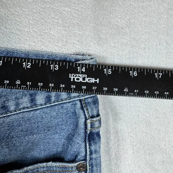 Todd Snyder Jeans Mens 28x32 (28x25) Blue Denim Straight Stretch 5 Pocket NYC